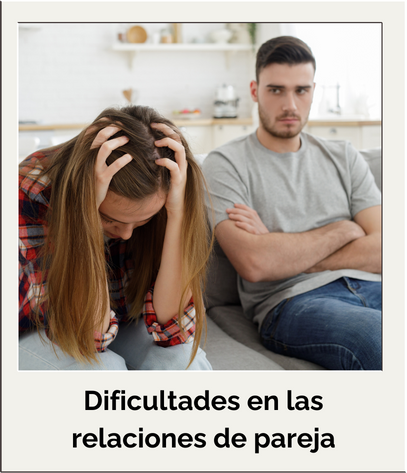 dificultades en las relaciones de parejas